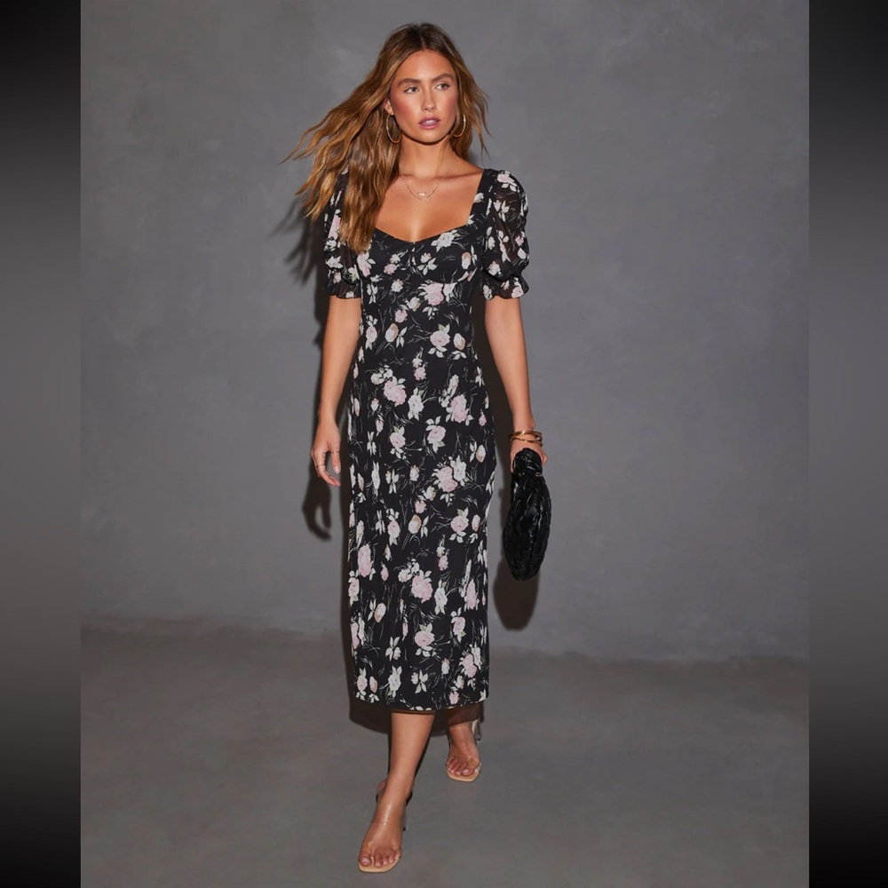 NWOT floral dress
